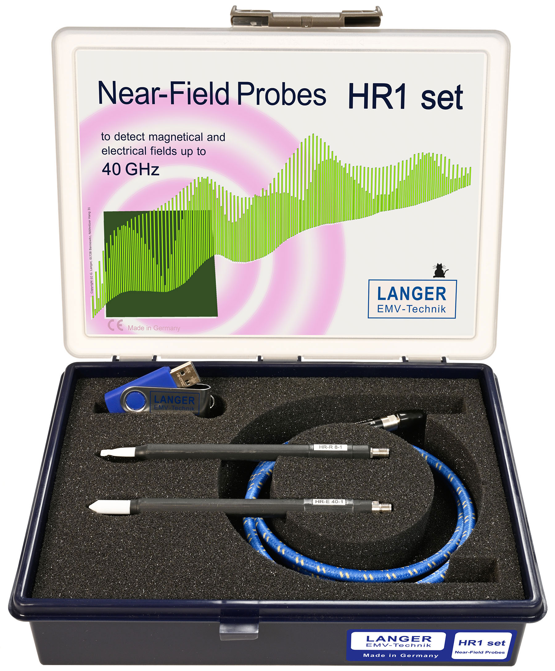 HR1 set, Nahfeldsonden bis 40 GHz